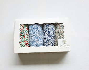 Zakdoekjes in geschenkverpakking - 4 stuks