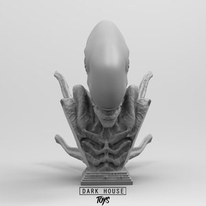 Alien Xenomorph Scout Bust 3D Printing Miniature