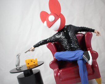DJ Deadmau5 3D Printing Diorama Model Kit - Etsy
