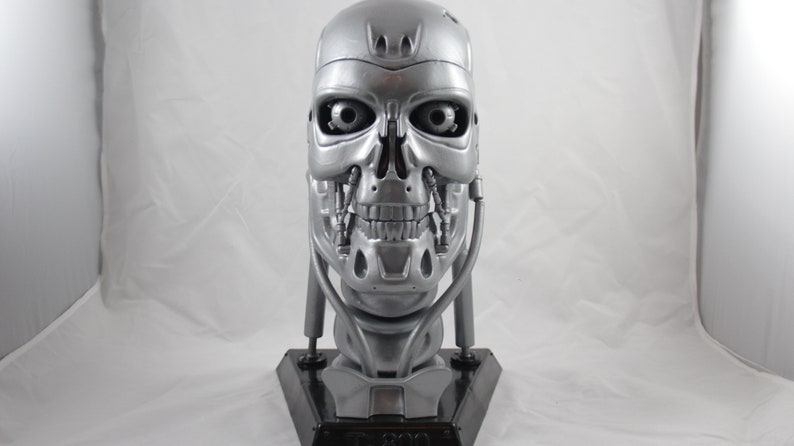 Terminator T 800 Life Size Bust - Etsy