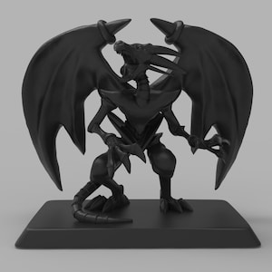 Red Eyes Black Dragon 3D Printing Diorama