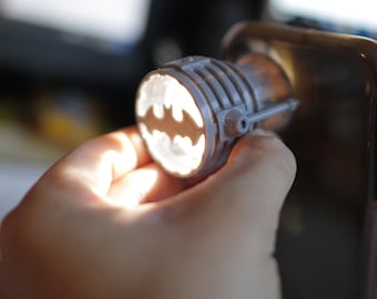 Bat-signaallamp telefoon Iphone draagbaar 3D-geprint