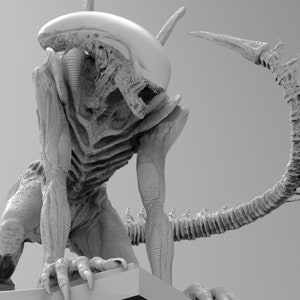 Alien Xenomorph Sewer Escape 3D Printing Diorama