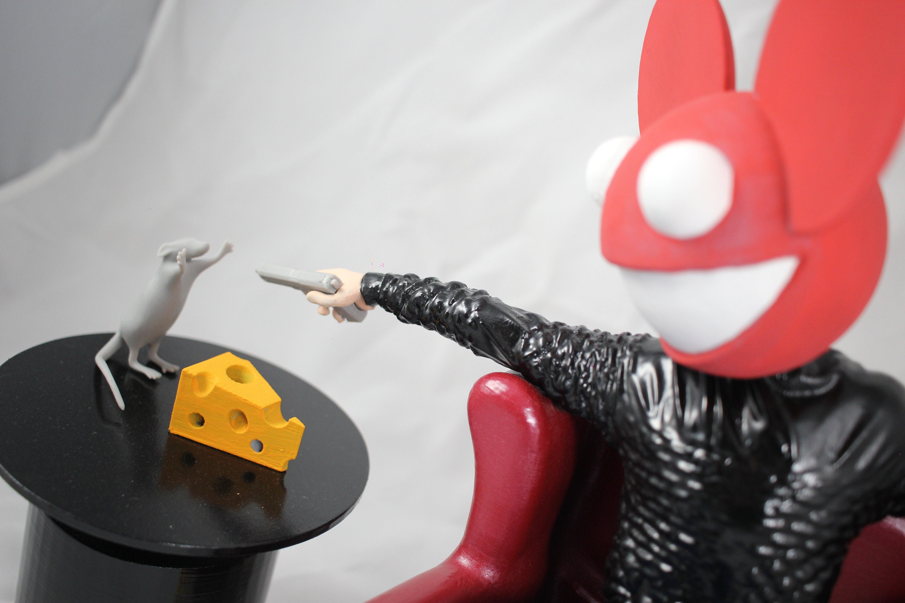deadmau フィギュア DJ Deadmau5 3D Printing Diorama Model Kit - Etsy