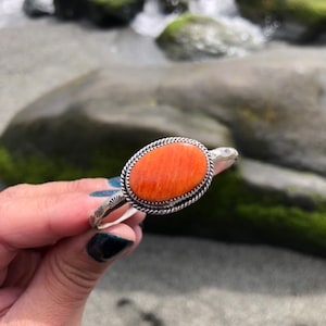 6 Spiny Oyster cuff size 6 | Sterling Silver Jewelry | Custom Jewelry | Hand Crafted Artisan Jewelry