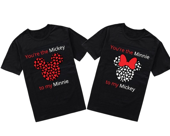 Sei la Minnie al mio Topolino Sei il Topolino alla mia camicia