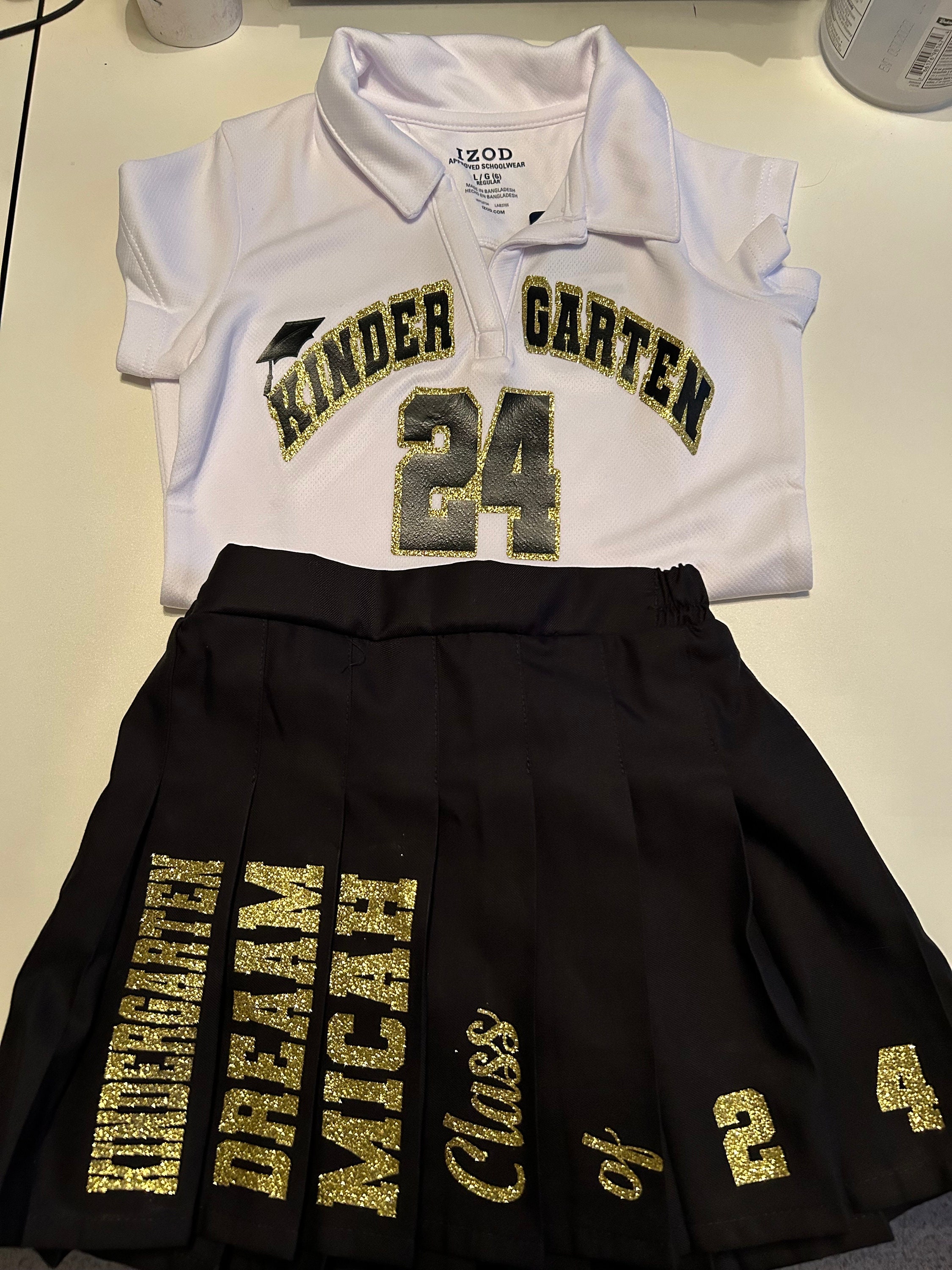 Custom Graduation Uniform Custom Decorated Graduation Outfit - Etsy