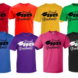 Proud 2025 Graduate Shirt, 2025 Graduate Tshirt