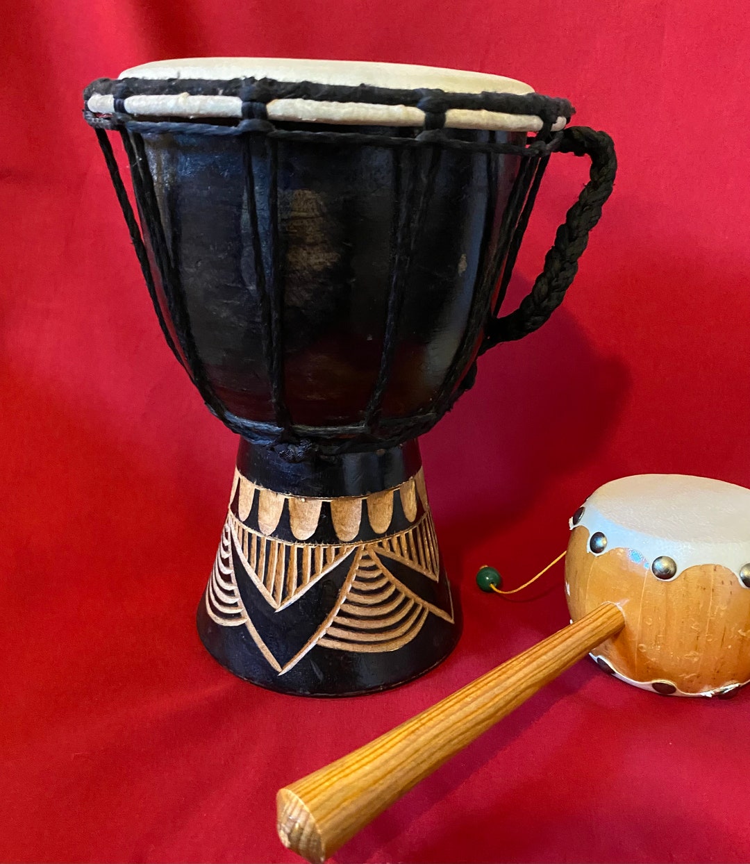 African Djembe Spirit Offering Set Ritual Use Etsy