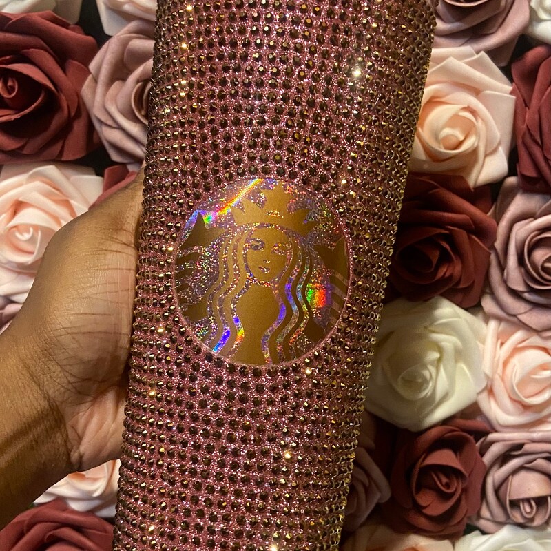 Rose Gold Tumbler - Etsy