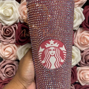 Starbucks Has A New Rose Gold Rhinestone Tumbler