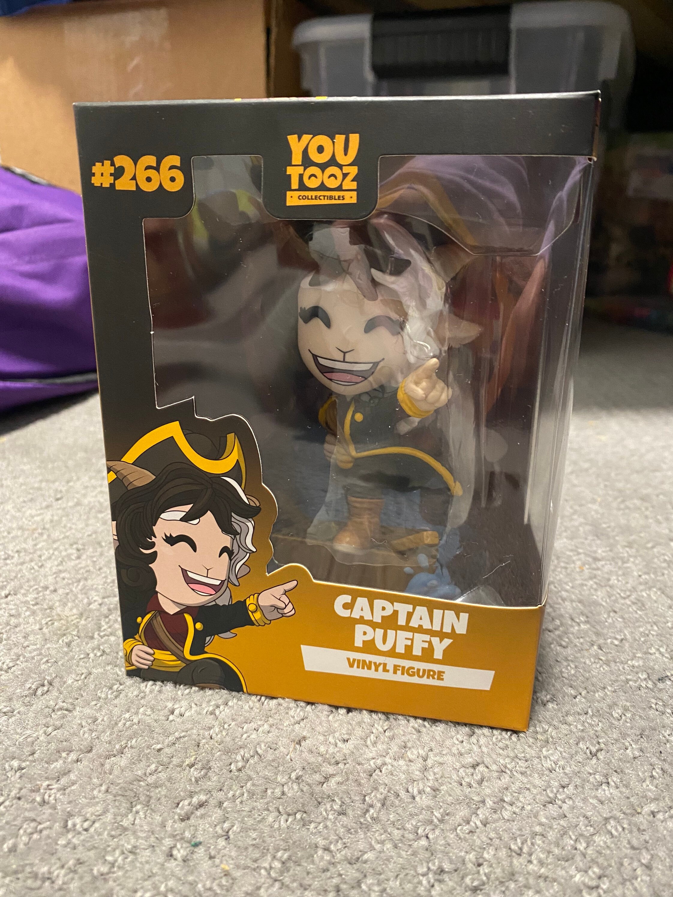 Youtooz Captain Puffy Angry Vinyl Figure - SS22 - US