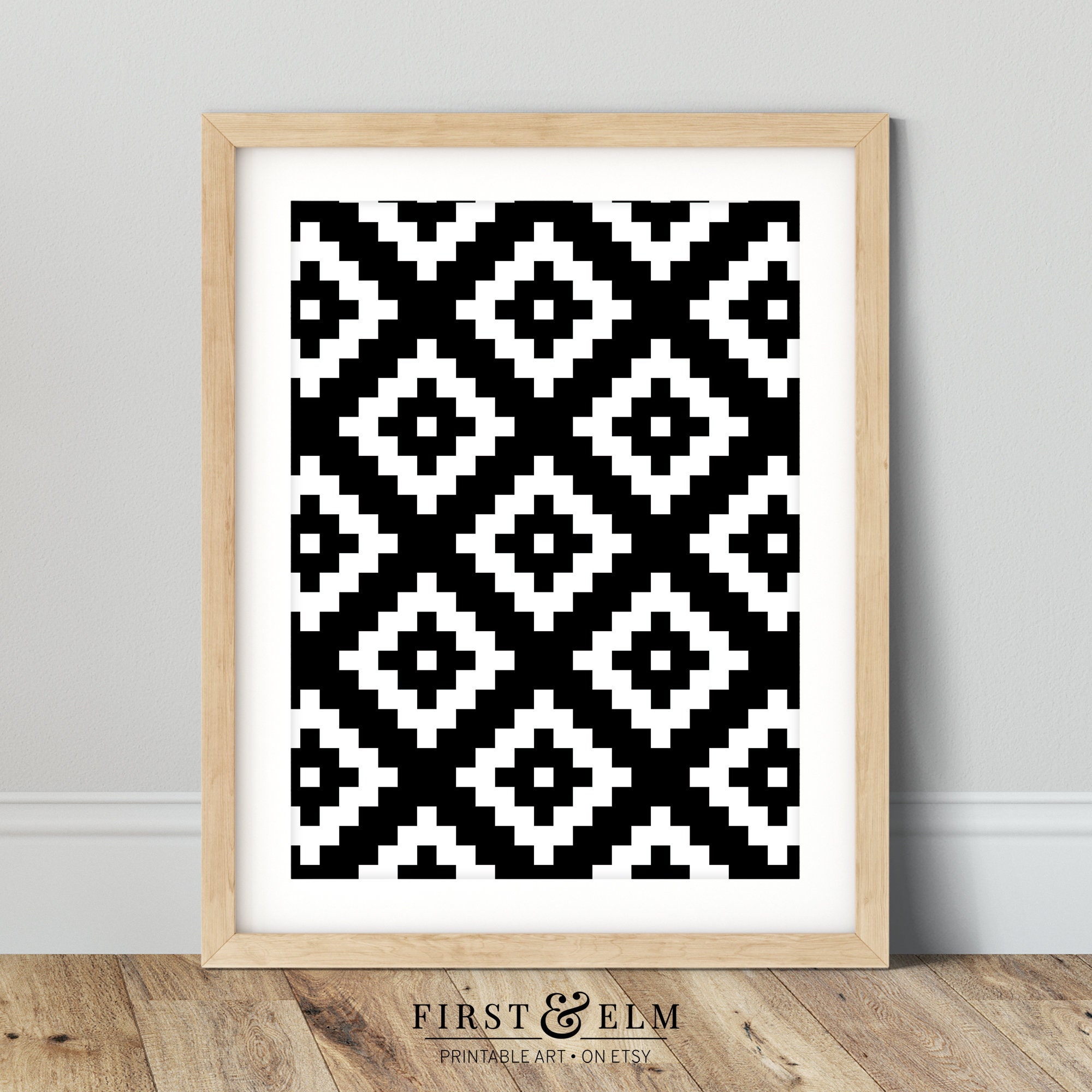 set of 6 prints art and motivational sayings black and white etsy