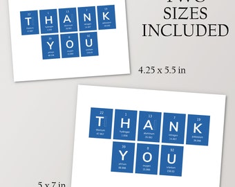 Nerdy Birthday Card: Chemistry Periodic Table Design - Israel - View #9