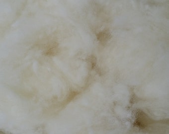 1/2 Lb Great Quality Wool Stuffing, Wool Batting, Core Wool, Spinning Wool