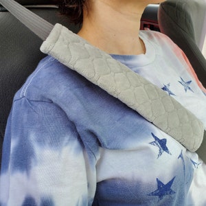 Soft Quilted Car Seat Belt Cover, Adults & Children Car Seat Belt Pad