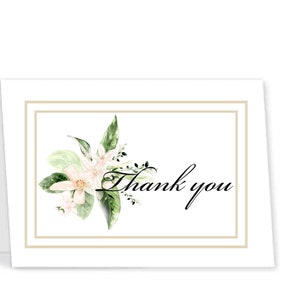 Biglietto di auguri Biglietto bianco, biglietto di auguri, stampabile, biglietto digitale, pensieri felici, download istantaneo, fiore di limone, limoni, limone,