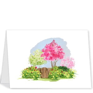 Blank note card, note card, instant download, printable, digital card, greeting card,