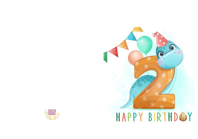 Happy Birthday, Happy Birthday Card, Birthday, 2nd Birthday, Kids ...