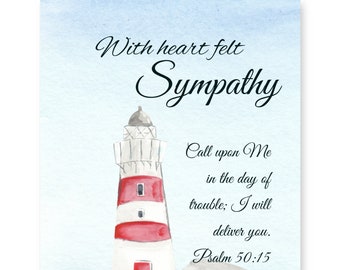 Tarjeta de pésame, pensando en ti, pérdida de un ser querido, tarjeta de felicitación, descarga instantánea, tarjeta digital, imprimible, Pérdida de un ser querido