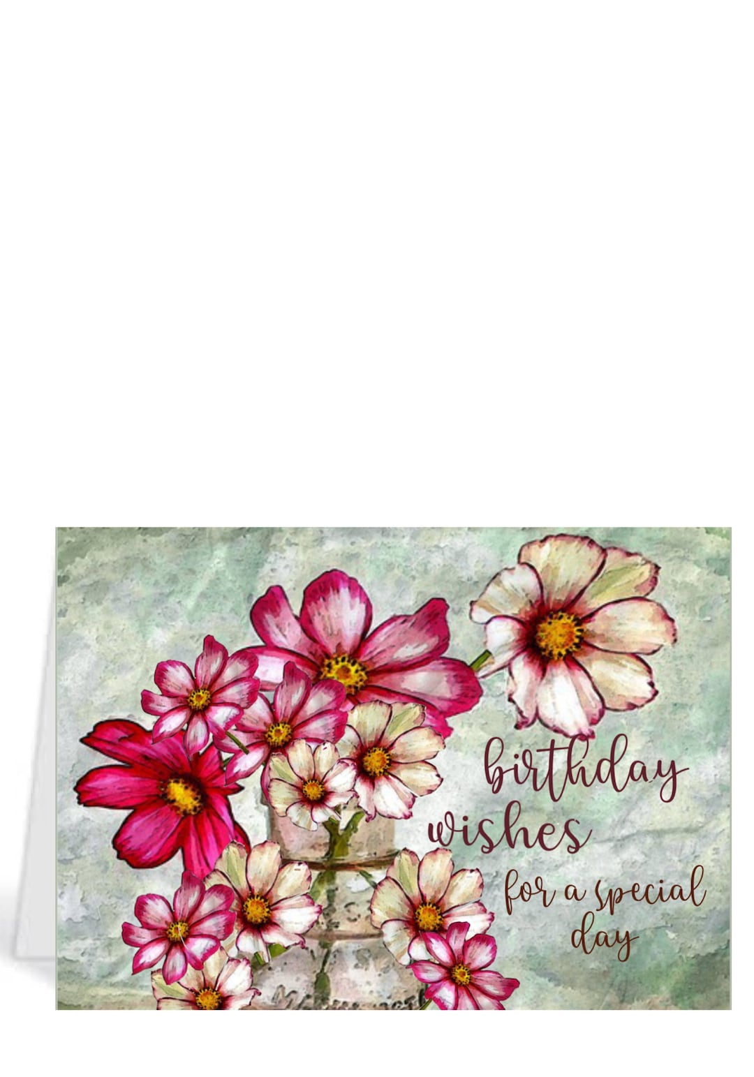5x7 Birthday Card, Happy Birthday, Birthday Card, Printable, Greeting ...