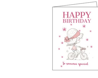 Happy birthday,  birthday card, happy birthday card, greeting card, happy thoughts, printable, instant download, digital card,