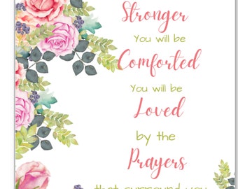 Obtenga una tarjeta de bienestar, tarjeta de felicitación, pensamientos felices,