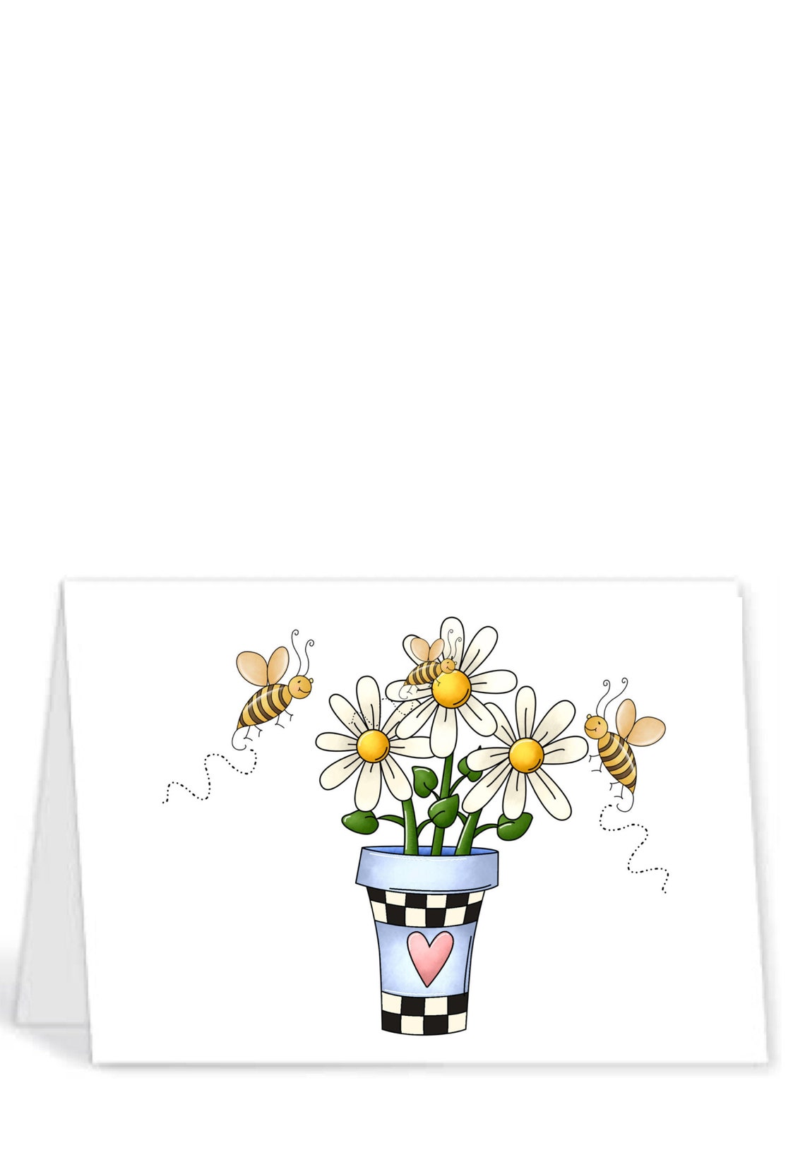 5x7 Blank Note Card, Note Card, Greeting Card, Printable, Digital Card