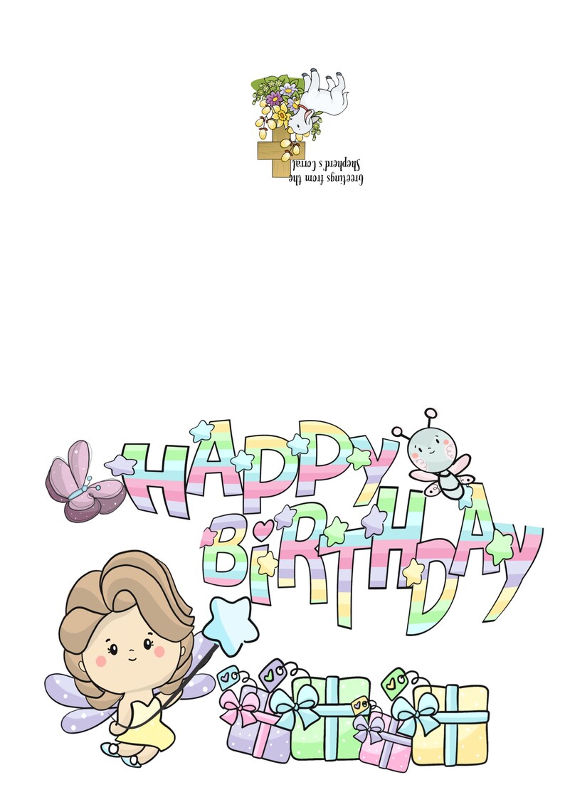 happy thoughts digital card,,instant download, 5x7 Happy birthday birthday birthday  card printable greeting card dexis-iberica Birthday Cards Paper & Party  Supplies
