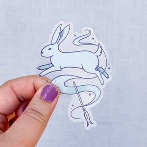 Magical Hare Vinyl Sticker