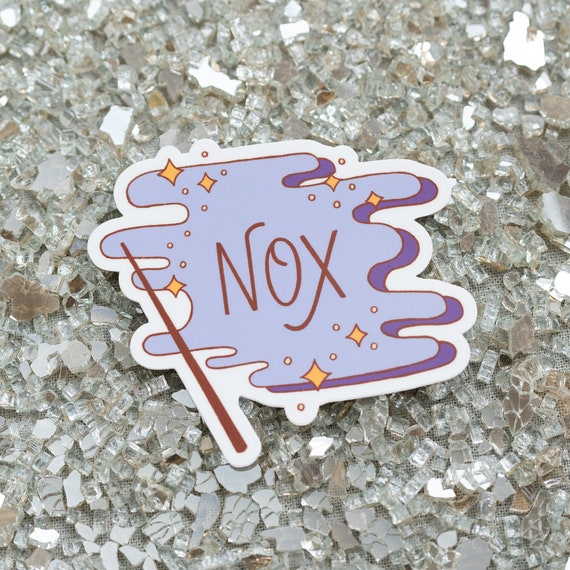 Nox Spell Vinyl Sticker, Harry Potter Sticker 