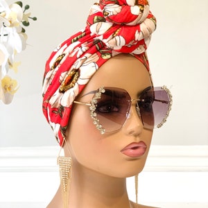 Pre-Tied Turban | Pretied Headwrap | Gift for Mom, Wife | Women Turban | Chemo Turbans | Boho HeadWrap | Quality Alopecia Scarfs