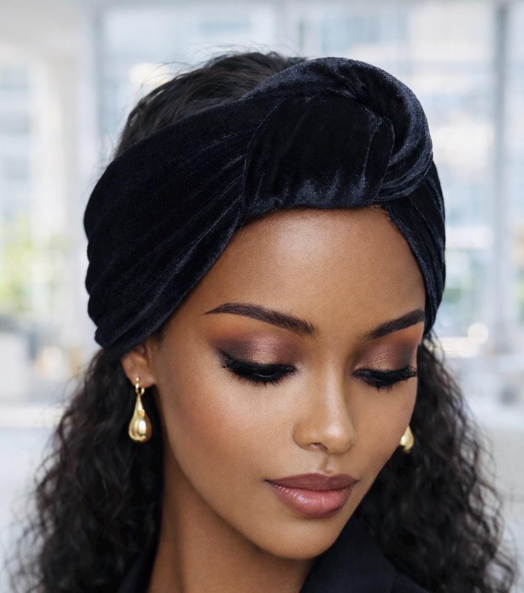 STUNNING sexy sophisticated France Luxe turban headband ❤️ Women main image 2