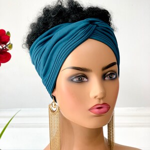 Teal Twist Headband | Wide Headband | Hair Accessories | Twist Turban | Summer Accessories