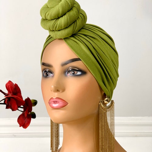 Pre-tied Turban Pretied Headwrap Gift for Loved Ones Mom - Etsy