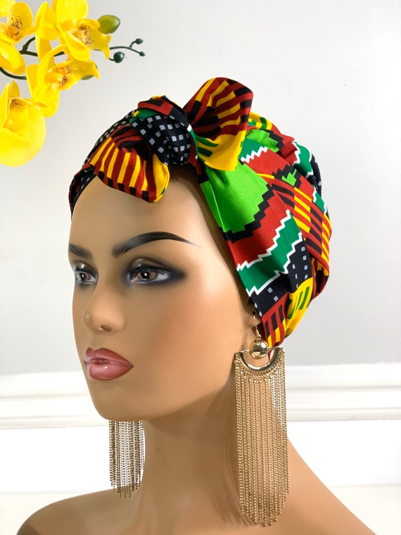 2-piece Headwrap | Bonnet Headwrap | African Print | Ankara  display picture 3