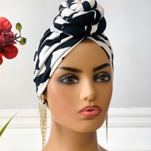 Pre Tied Turban | Pre Tied Head wrap | Women Turban | Head Wraps For Chemo | Boho HeadWrap  | Quality Alopecia Scarfs | Hair Accessories