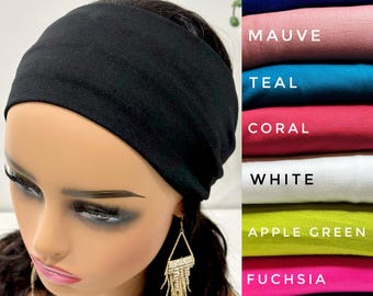 Stretch Headband: No Slip Workout Yoga Hair Band