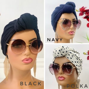 Pretied Knotted Turban | Head Wraps For Women | Hair Cover | Gift For Loved Ones