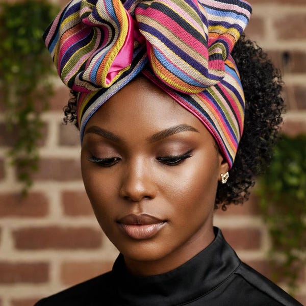 SATIN LINED Wired Headband | Wired HeadWrap | Dressy HeadWrap