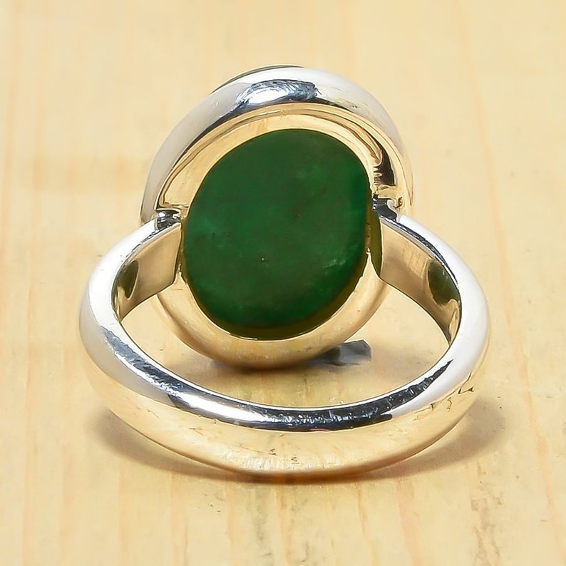 Green Aventurine Natural Multi Stones 925 Sterling Silver Leaves Ring for Women Green Aventurine Natural Multi Stones 925 Sterling Silver Leaves Ring for Women
