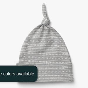 Baby Boy Hat Bamboo Knot Hat Unisex Baby Beanie Newborn Hat Newborn Gift Baby Shower Gift Baby Boy Gift New Baby Gift Coming Home Outfit
