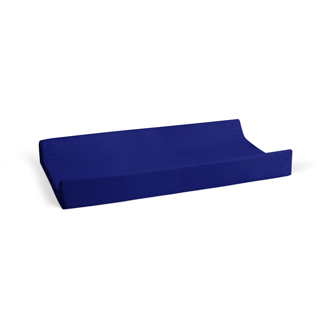 Indigo Blue Bamboo Changing Pad Cover, Changing Table Cover, Baby
