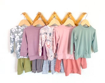 Baby Pullover | Kinder Rundhals Sweatshirt | Sweatshirt für Kleinkinder | Bambus Babykleidung für Kinder | Pullover für Kleinkinder | Baby Lounge Wear