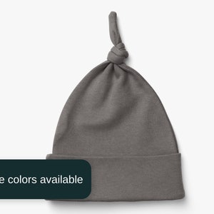 Baby Boy Hat Bamboo Knot Hat Unisex Baby Beanie Newborn Hat Newborn Gift Baby Shower Gift Baby Boy Gift New Baby Gift Coming Home Outfit