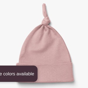 Baby Girl Hat Bamboo Knot Hat Unisex Baby Beanie Newborn Hat Newborn Gift Baby Shower Gift Baby Boy Gift New Baby Gift Coming Home Outfit