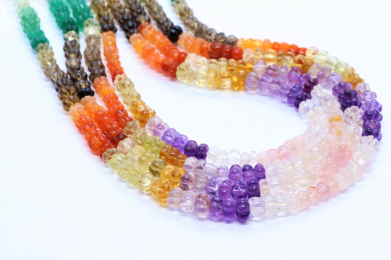AAA mix semi muti hand carved watermelon 6-7 mm semi multi watermelon beads 16inch natural multi mix beads hand carved beads