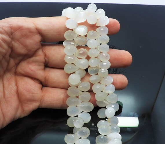 Rainbow Moonstone Faceted Pear Beads 10% OFF