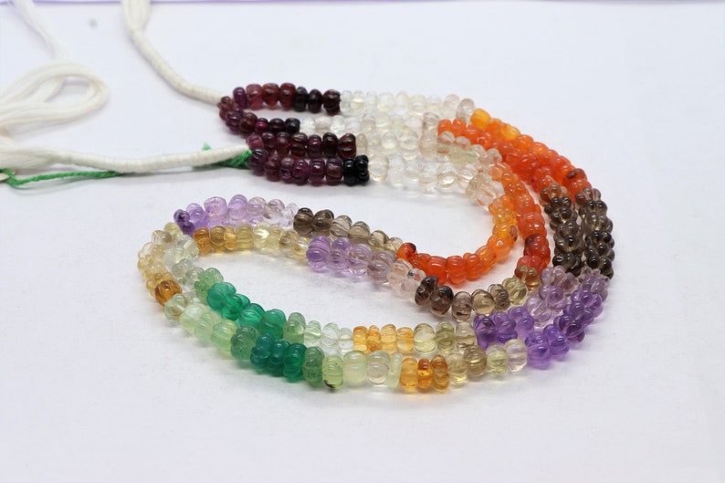 Semi Mix hand watermelon beads 6-7 mm Semi Multi wholesale beads Mix Semi Muti hand carved watermelon Natural Mix Semi Multi watermelon