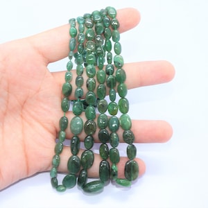 Zambia Emerald smooth oval beads Emerald oval shape beads Natural Zambia Emerald gemstone Emerald palin beads for jewelry wholessale beads